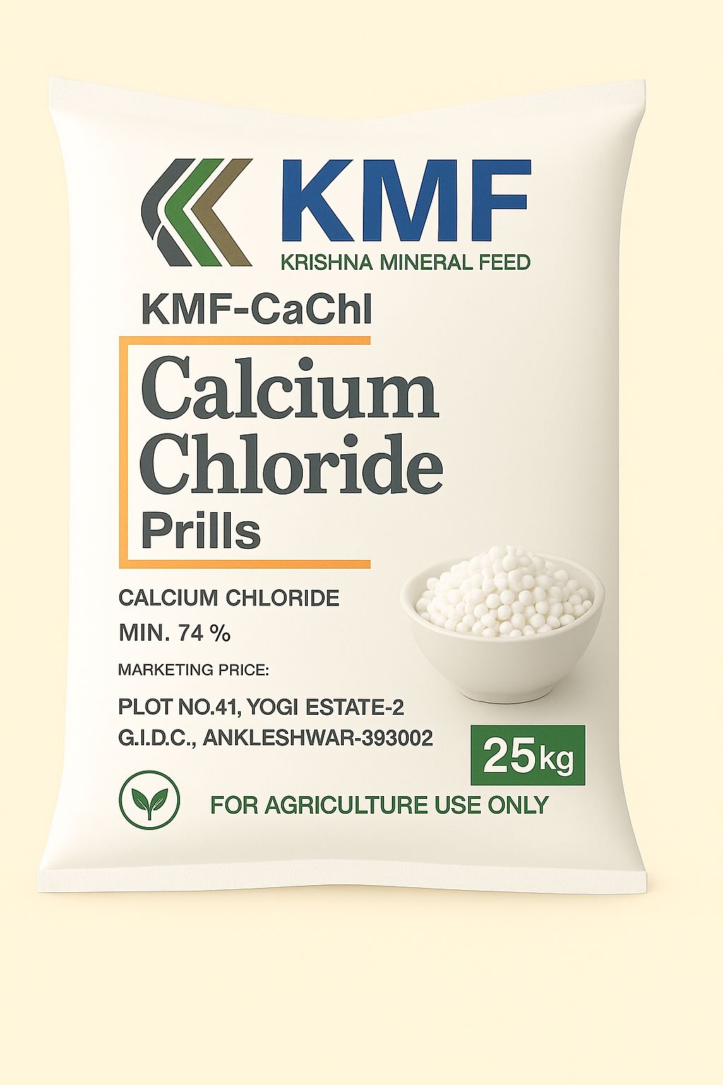 Calcium chloride prills bag ankleshwar bharuch